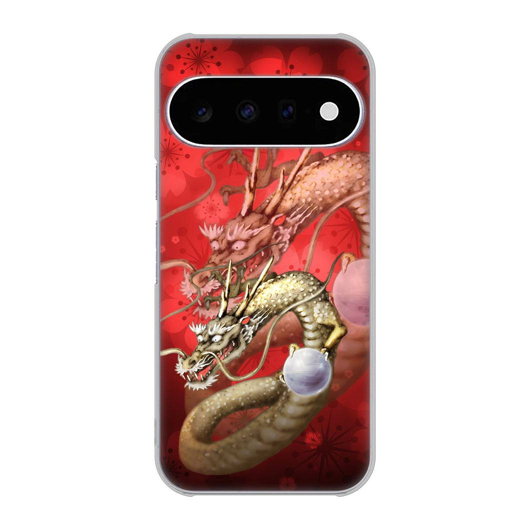 Google Pixel 11 高画質仕上げ 背面印刷 ハードケース龍