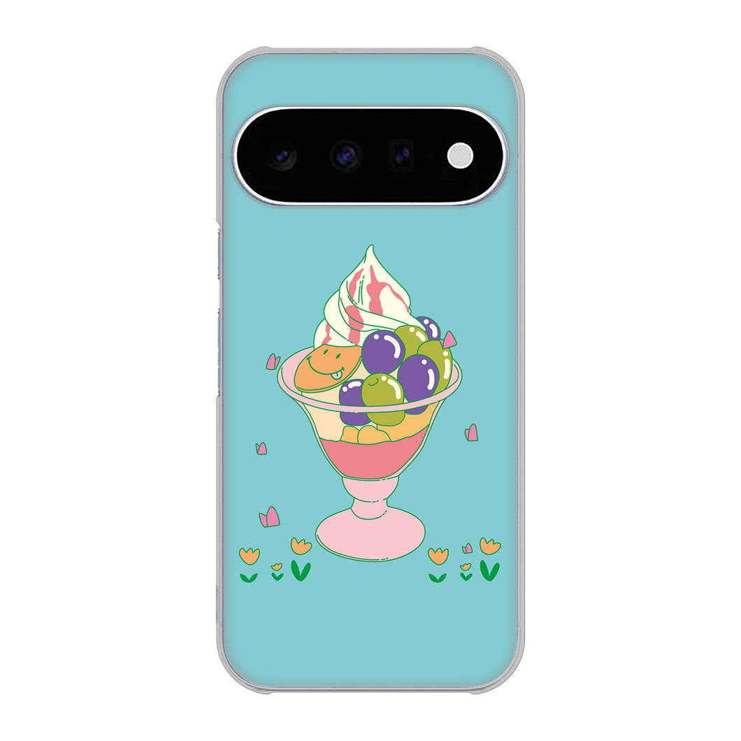 Google Pixel 11 高画質仕上げ 背面印刷 ハードケーススイーツイラスト