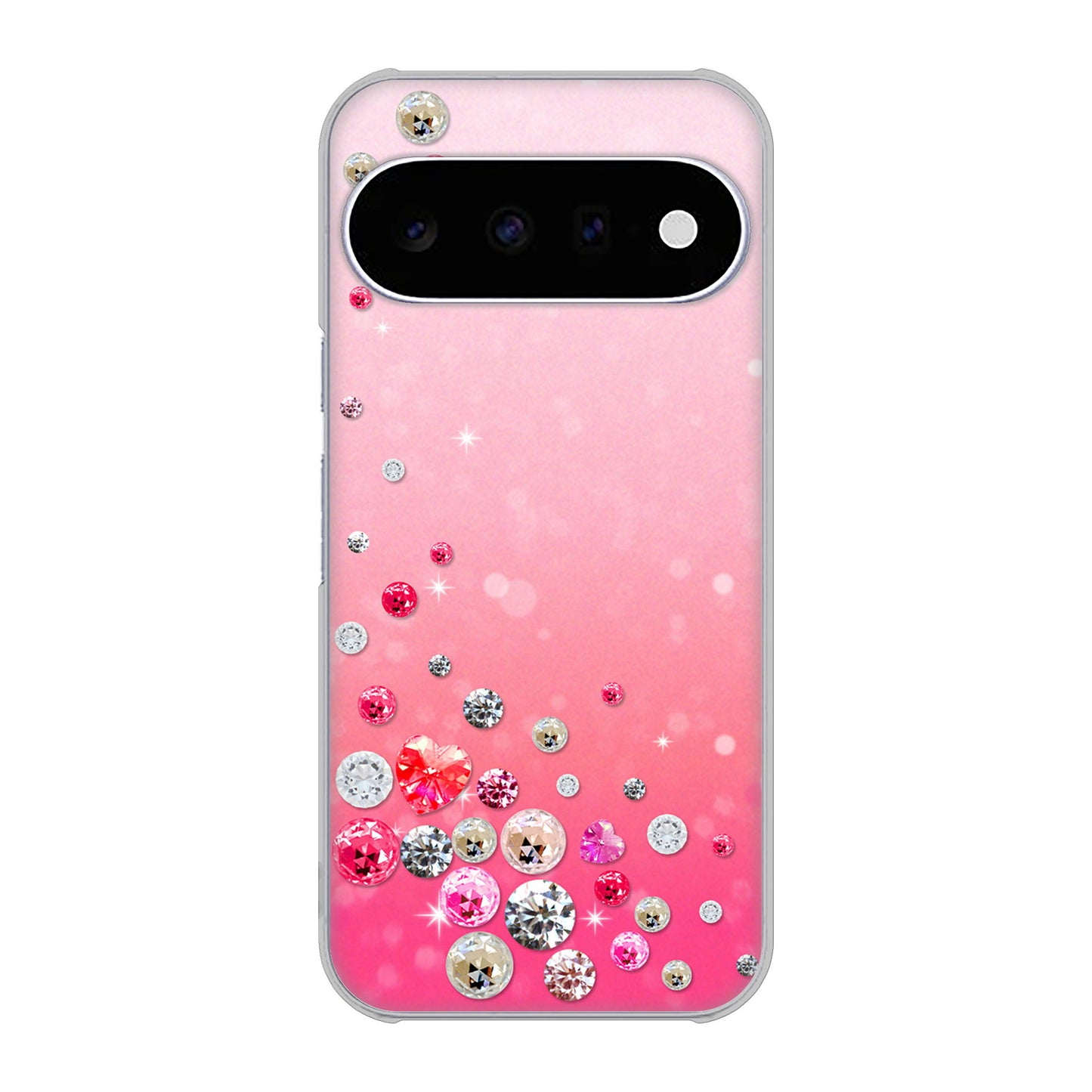 Google Pixel 11 高画質仕上げ 背面印刷 ハードケーススワロデコ風プリント