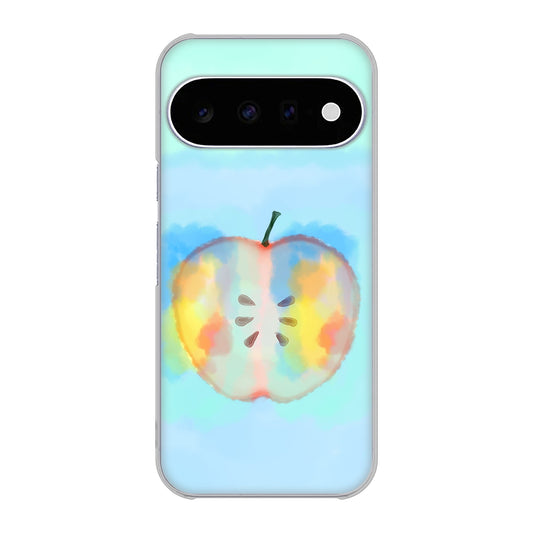 Google Pixel 11 高画質仕上げ 背面印刷 ハードケース 【YJ181 りんご 水彩181】