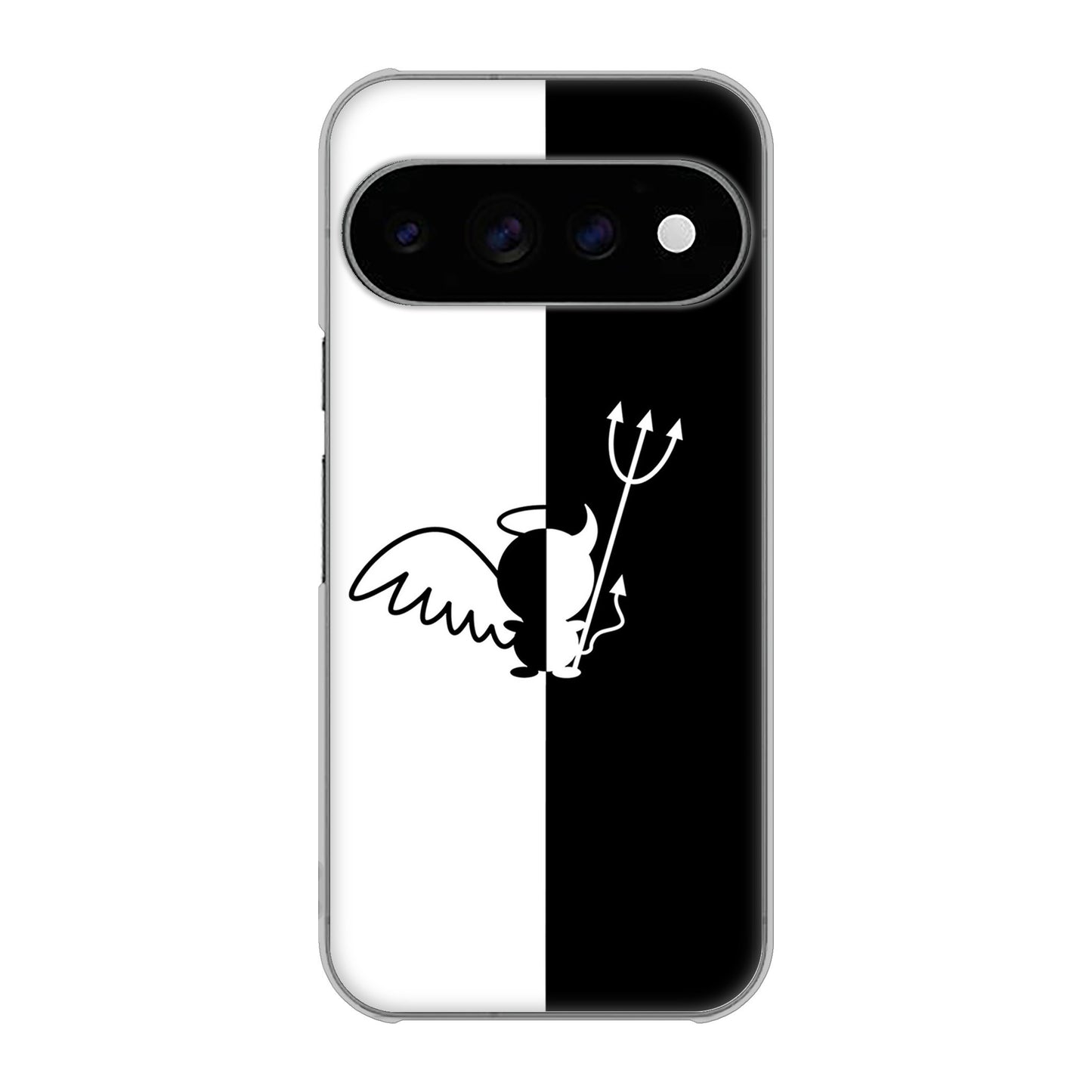 Google Pixel 11 Pro 高画質仕上げ 背面印刷 ハードケース 【027 ハーフデビット】