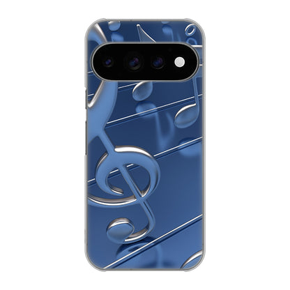 Google Pixel 11 Pro 高画質仕上げ 背面印刷 ハードケース音符