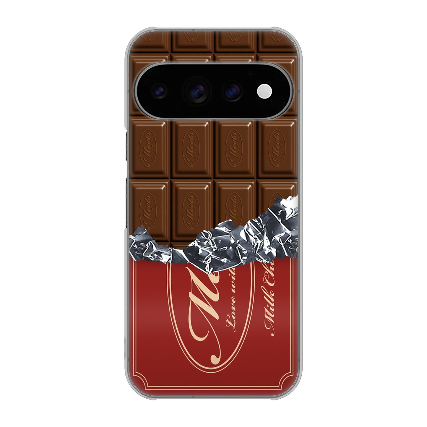 Google Pixel 11 Pro 高画質仕上げ 背面印刷 ハードケース板チョコ