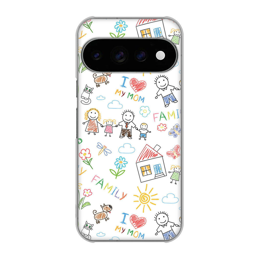 Google Pixel 11 Pro 高画質仕上げ 背面印刷 ハードケースカップル＆ファミリー