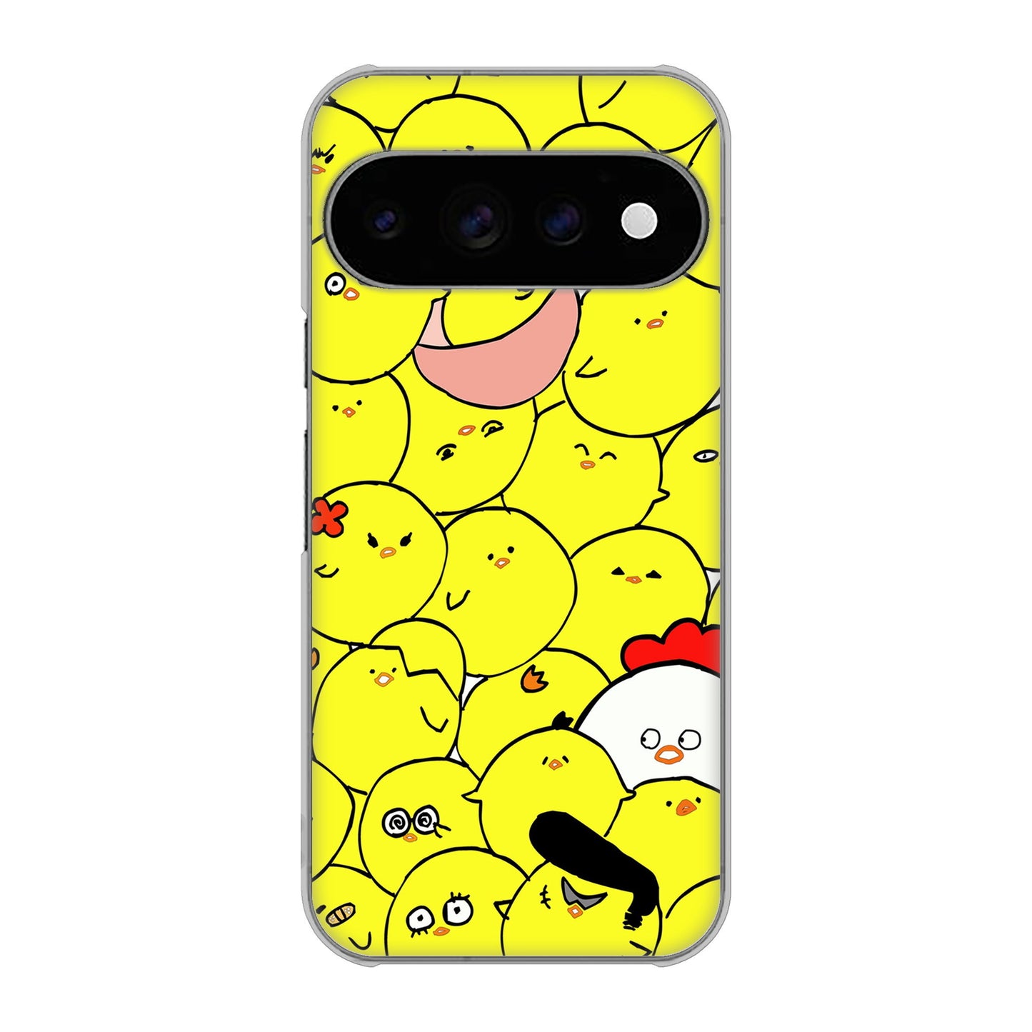 Google Pixel 11 Pro 高画質仕上げ 背面印刷 ハードケース 【1031 ピヨピヨ】