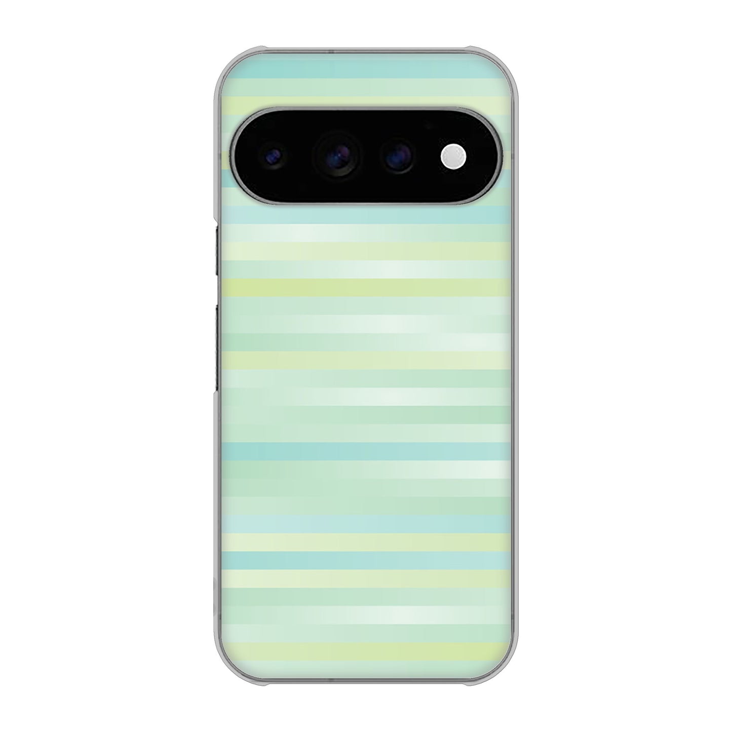 Google Pixel 11 Pro 高画質仕上げ 背面印刷 ハードケースグラデーションボーダー
