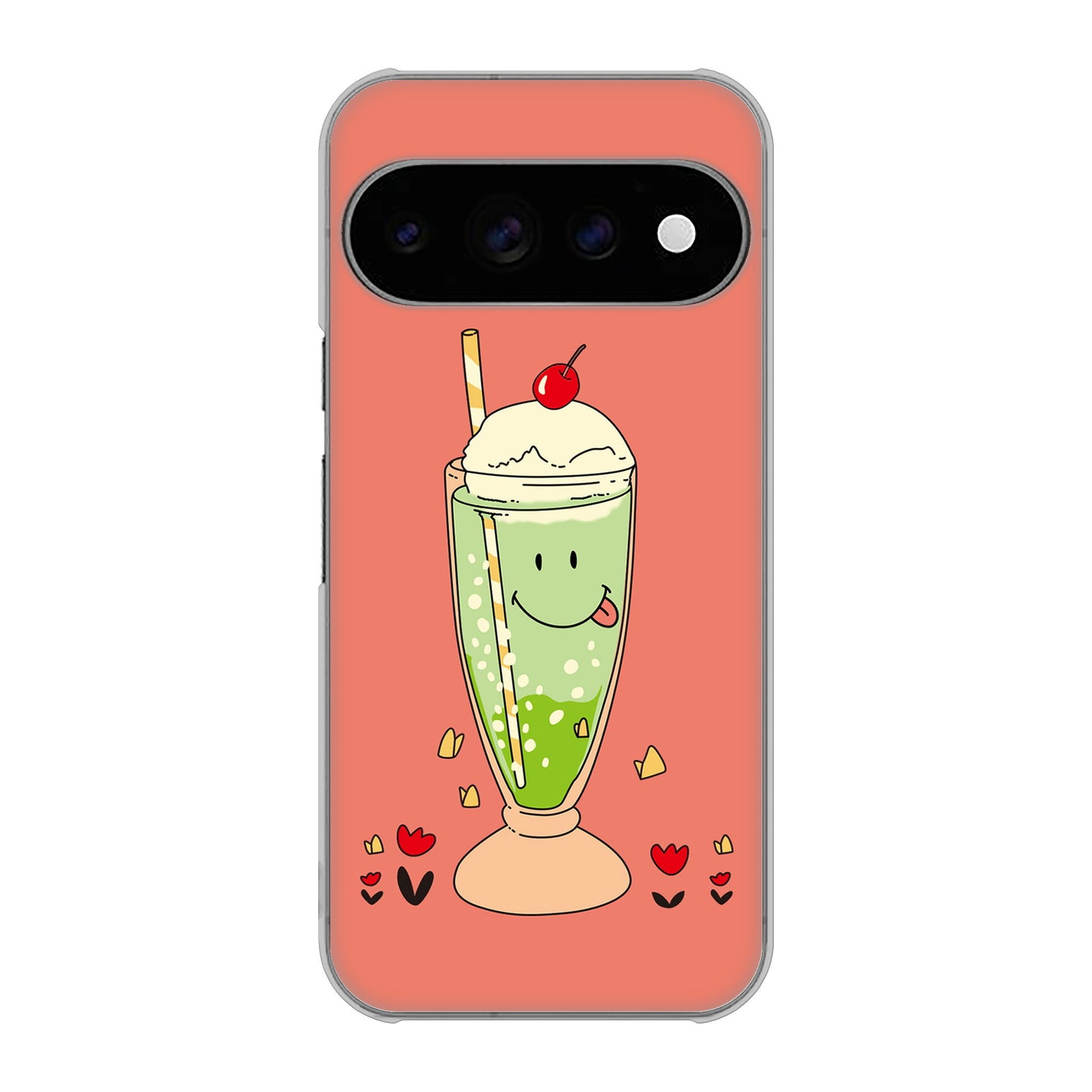 Google Pixel 11 Pro 高画質仕上げ 背面印刷 ハードケーススイーツイラスト