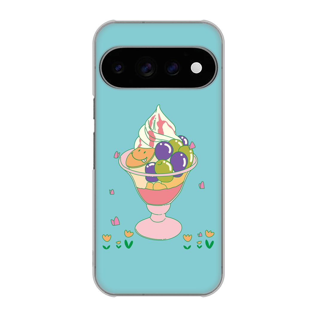 Google Pixel 11 Pro 高画質仕上げ 背面印刷 ハードケーススイーツイラスト