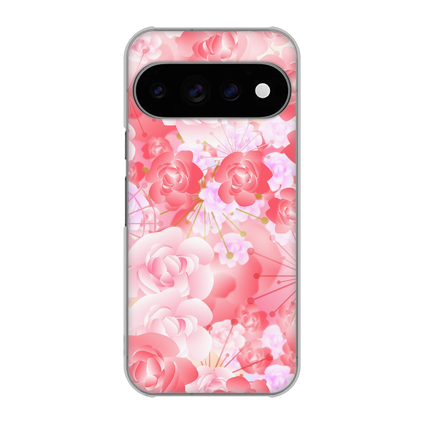 Google Pixel 11 Pro 高画質仕上げ 背面印刷 ハードケース 【VA817 はんなり色の華】