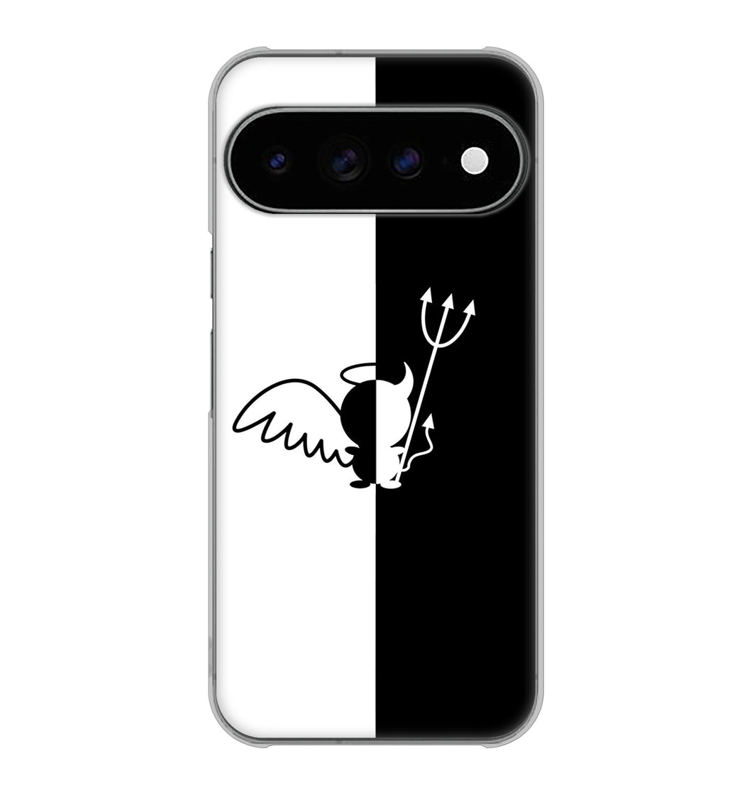 Google Pixel 11 Pro XL 高画質仕上げ 背面印刷 ハードケース 【027 ハーフデビット】