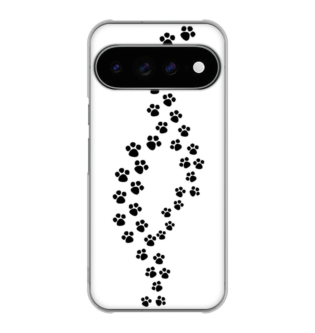 Google Pixel 11 Pro XL 高画質仕上げ 背面印刷 ハードケース 【066 あしあと】