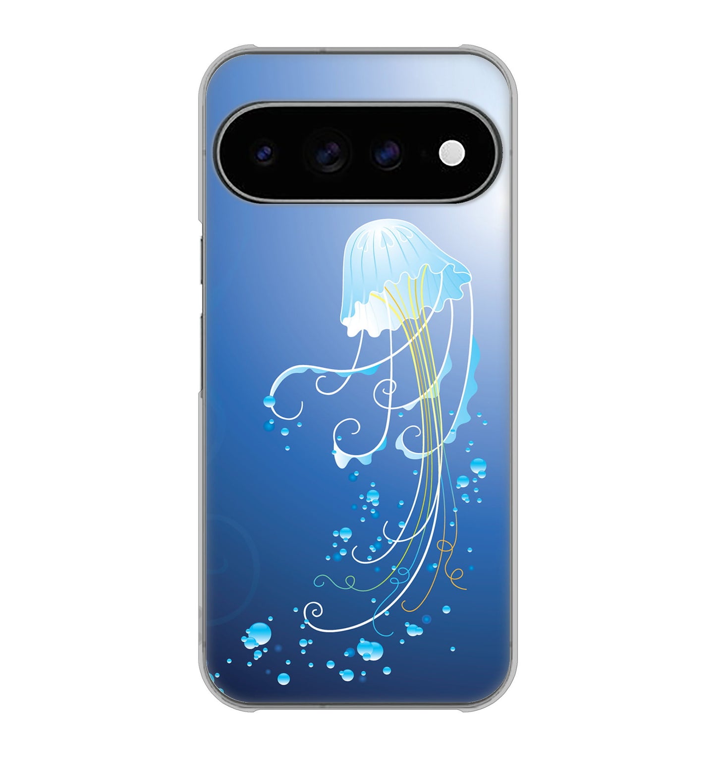 Google Pixel 11 Pro XL 高画質仕上げ 背面印刷 ハードケース 【362 ジェリーフィシュ】