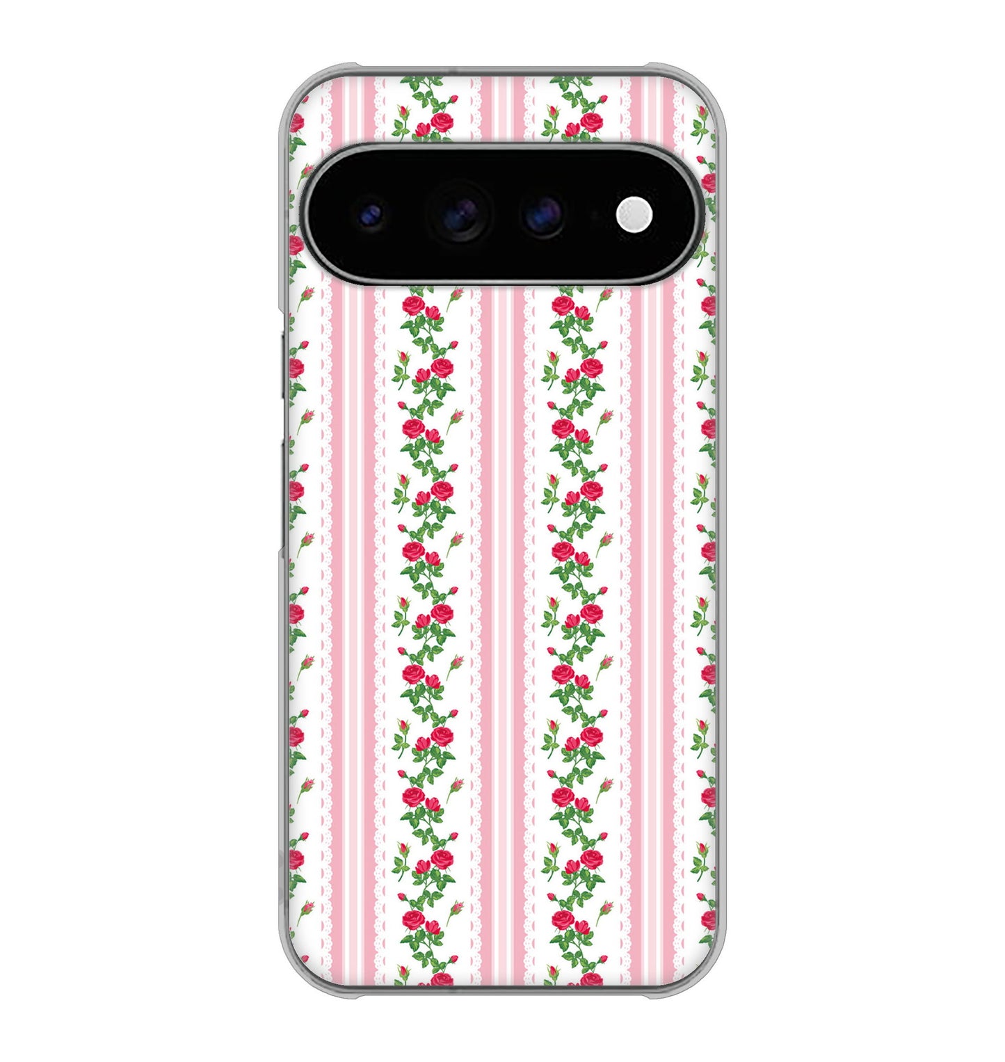 Google Pixel 11 Pro XL 高画質仕上げ 背面印刷 ハードケースイングリッシュガーデン