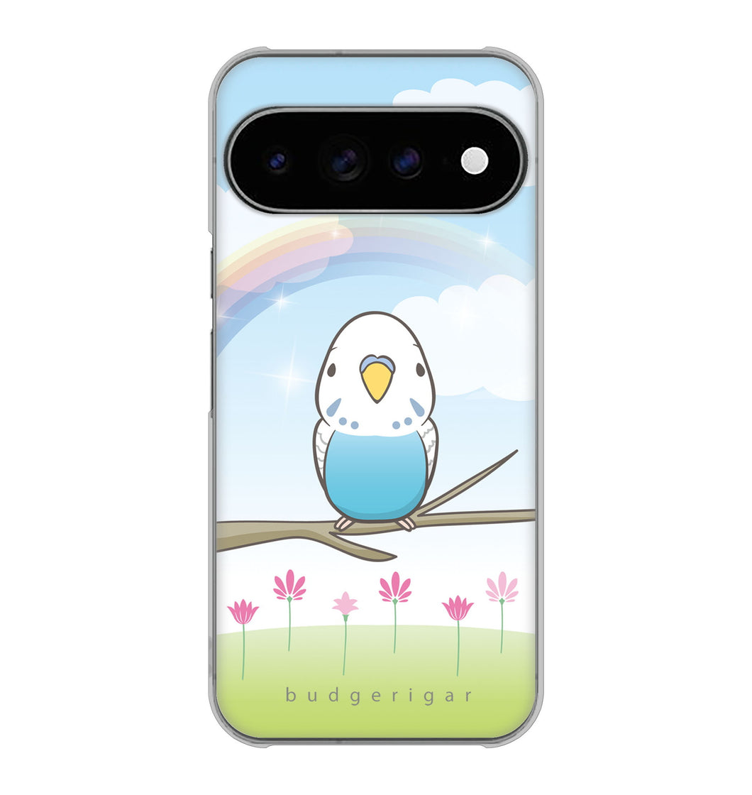 Google Pixel 11 Pro XL 高画質仕上げ 背面印刷 ハードケースセキセイインコ