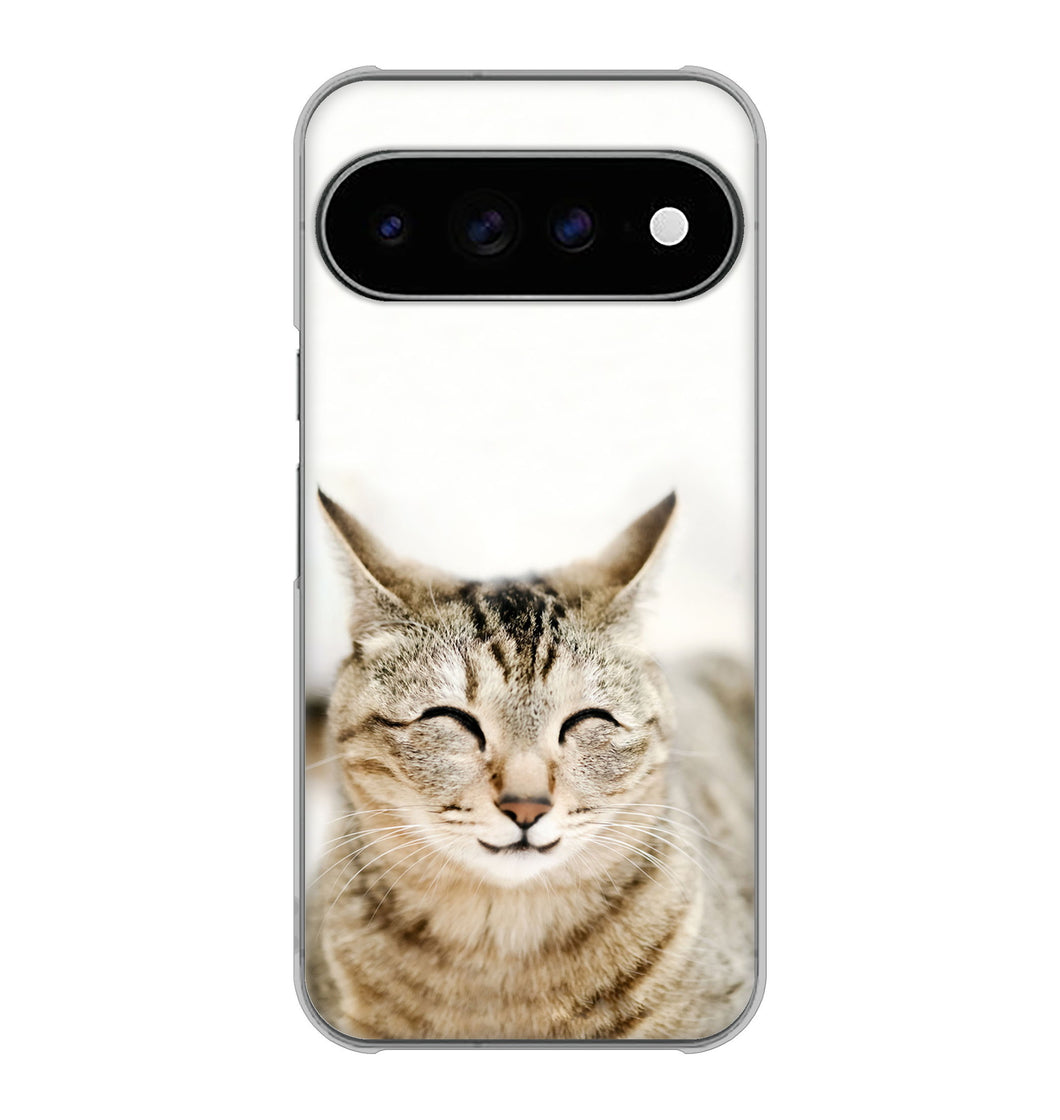 Google Pixel 11 Pro XL 高画質仕上げ 背面印刷 ハードケース 【VA801 笑福ねこ】