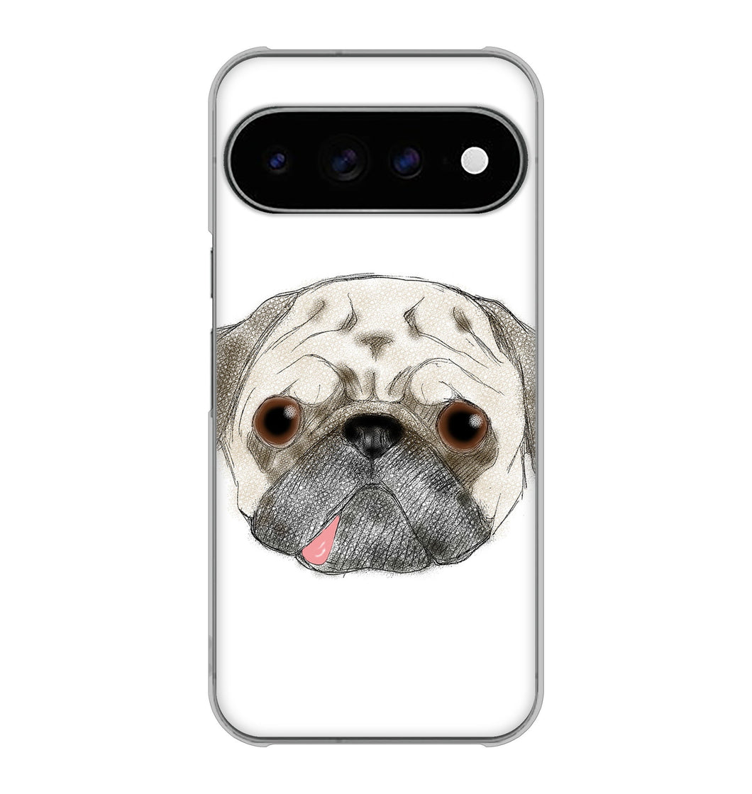 Google Pixel 11 Pro XL 高画質仕上げ 背面印刷 ハードケースパグ