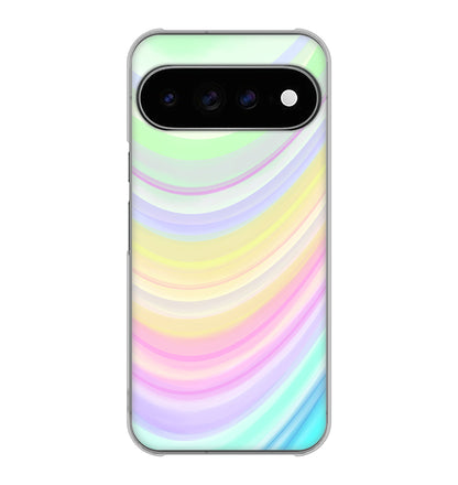 Google Pixel 11 Pro XL 高画質仕上げ 背面印刷 ハードケースレインボー