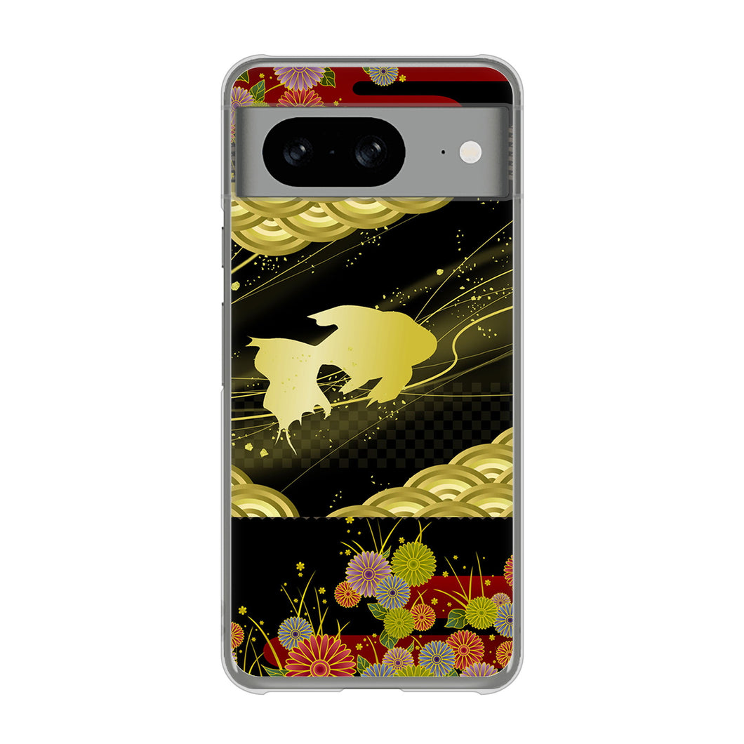 Google Pixel 8 174 天の川の金魚 ハードケース 背面印刷