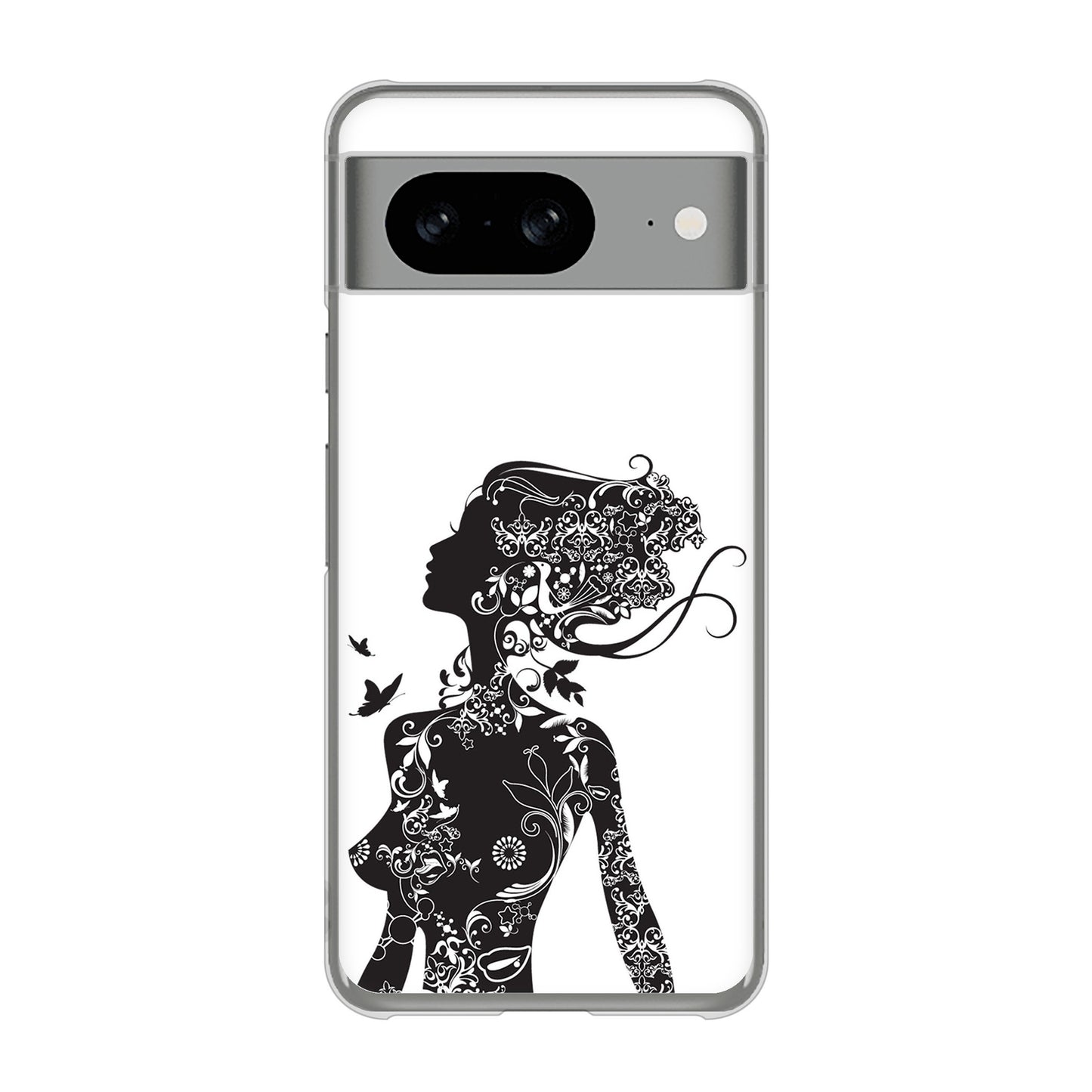 Google Pixel 8 384 ボディアート ハードケース 背面印刷