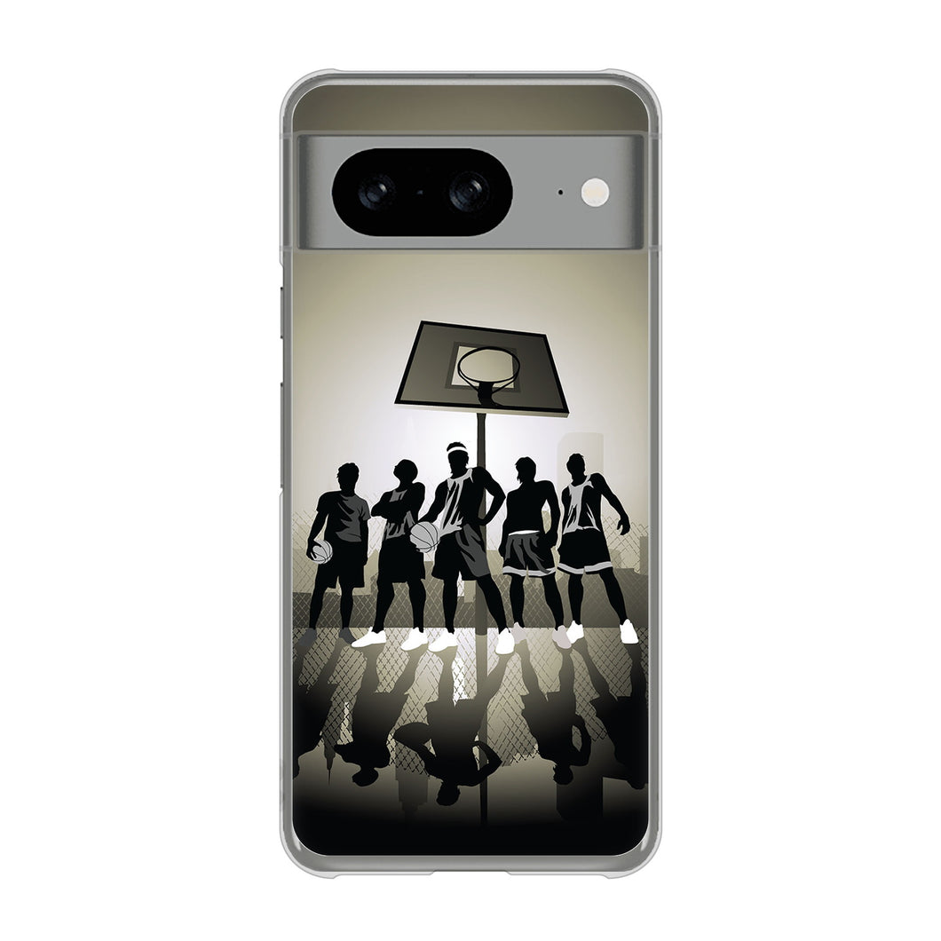 Google Pixel 8 389 クールバスケ ハードケース 背面印刷