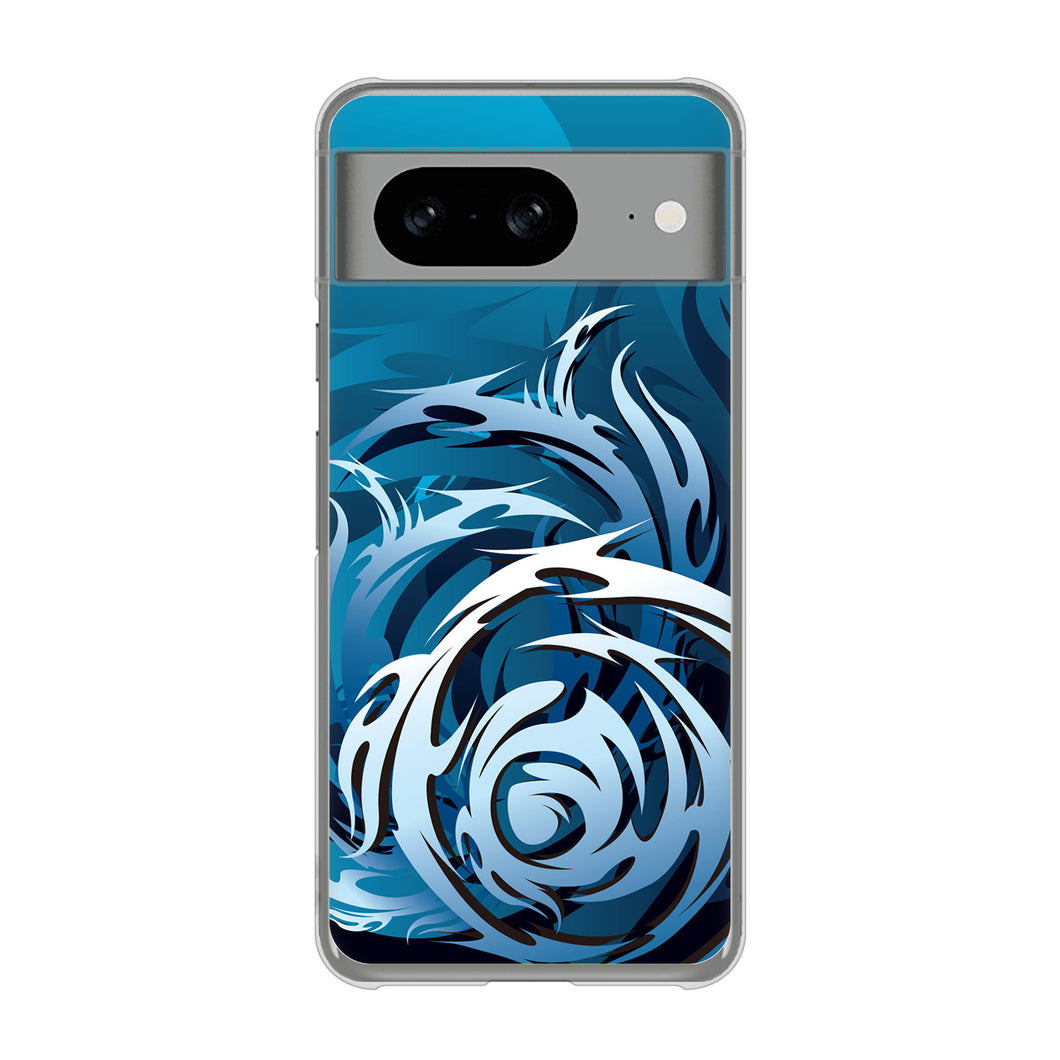 Google Pixel 8 731 ドラゴンサークル ハードケース 背面印刷