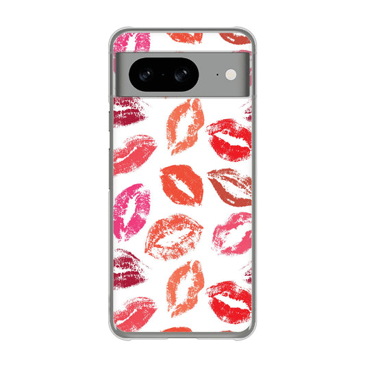 Google Pixel 8 高画質仕上げ 背面印刷 ハードケース 【734 キスkissキス】