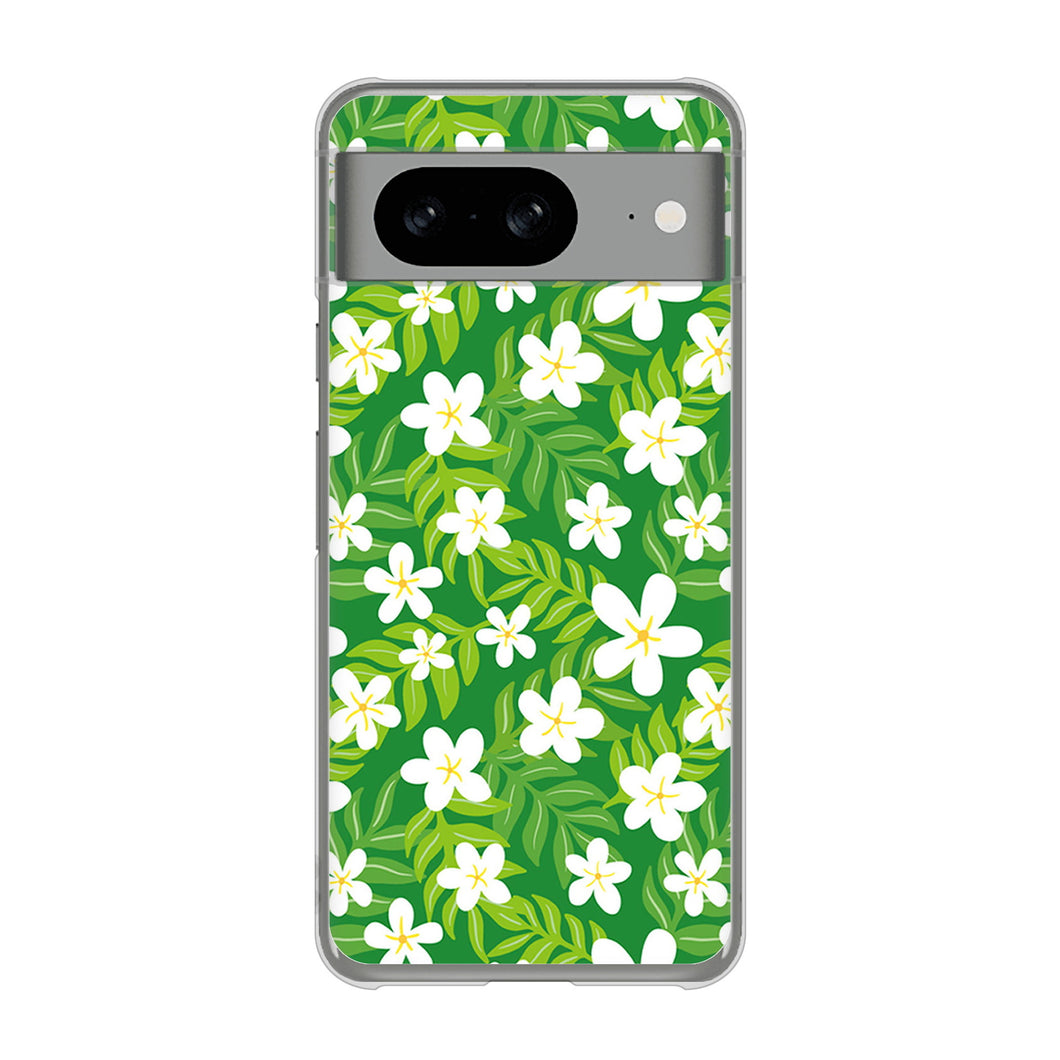 Google Pixel 8 760 ジャスミンの花畑 ハードケース 背面印刷