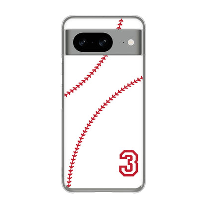Google Pixel 8 高画質仕上げ 背面印刷 ハードケースbaseball