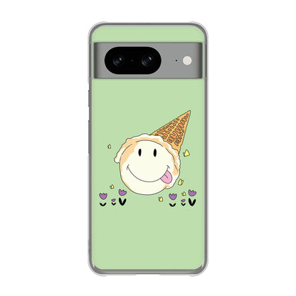Google Pixel 8 高画質仕上げ 背面印刷 ハードケーススイーツイラスト