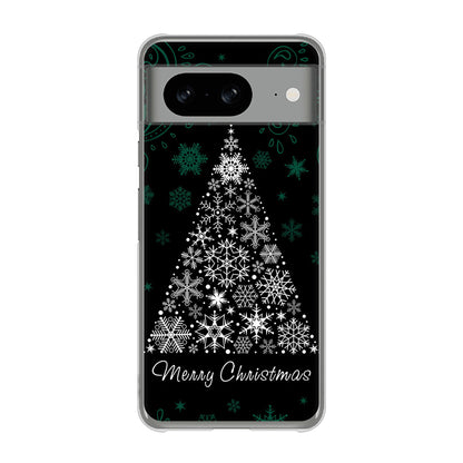Google Pixel 8 高画質仕上げ 背面印刷 ハードケースクリスマス