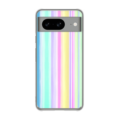 Google Pixel 8 高画質仕上げ 背面印刷 ハードケースレインボー