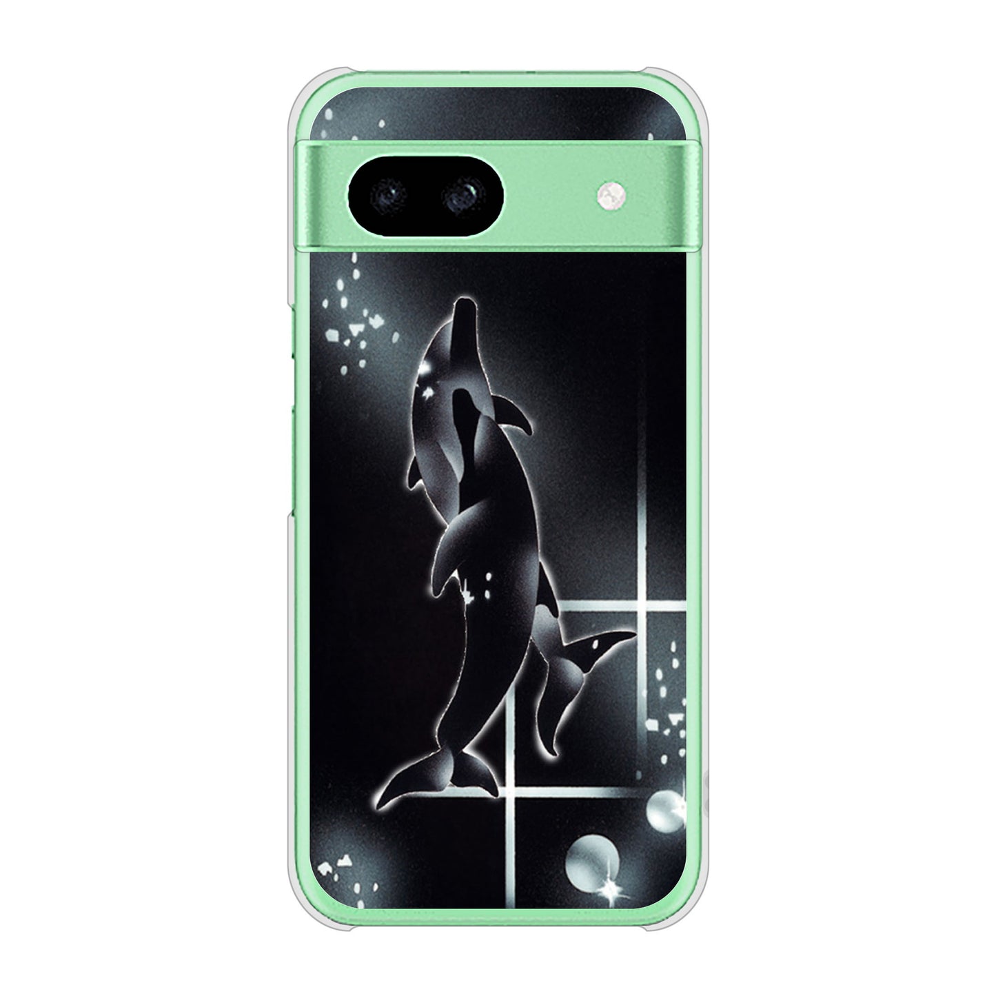 Google Pixel 8a 高画質仕上げ 背面印刷 ハードケース海の守り神