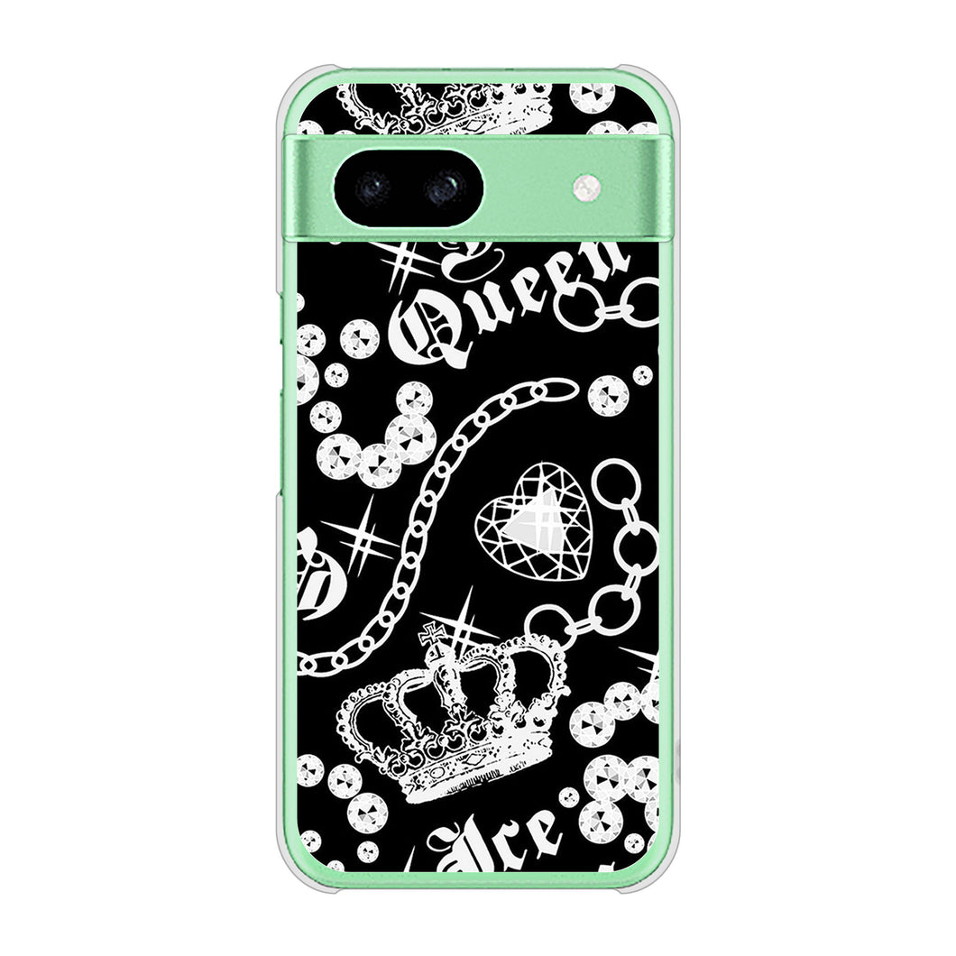 Google Pixel 8a 高画質仕上げ 背面印刷 ハードケース 【187 ゴージャス クラウン】