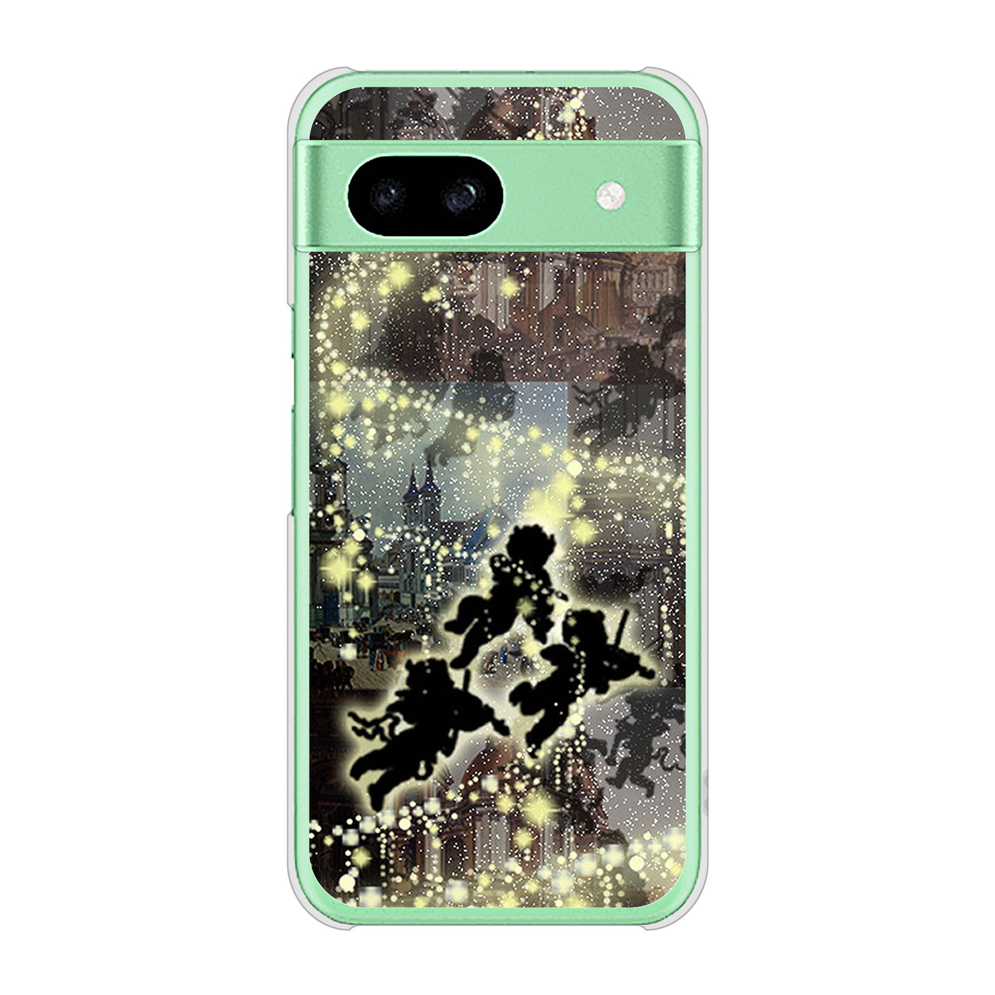 Google Pixel 8a 高画質仕上げ 背面印刷 ハードケース 【253 天使の音楽隊】