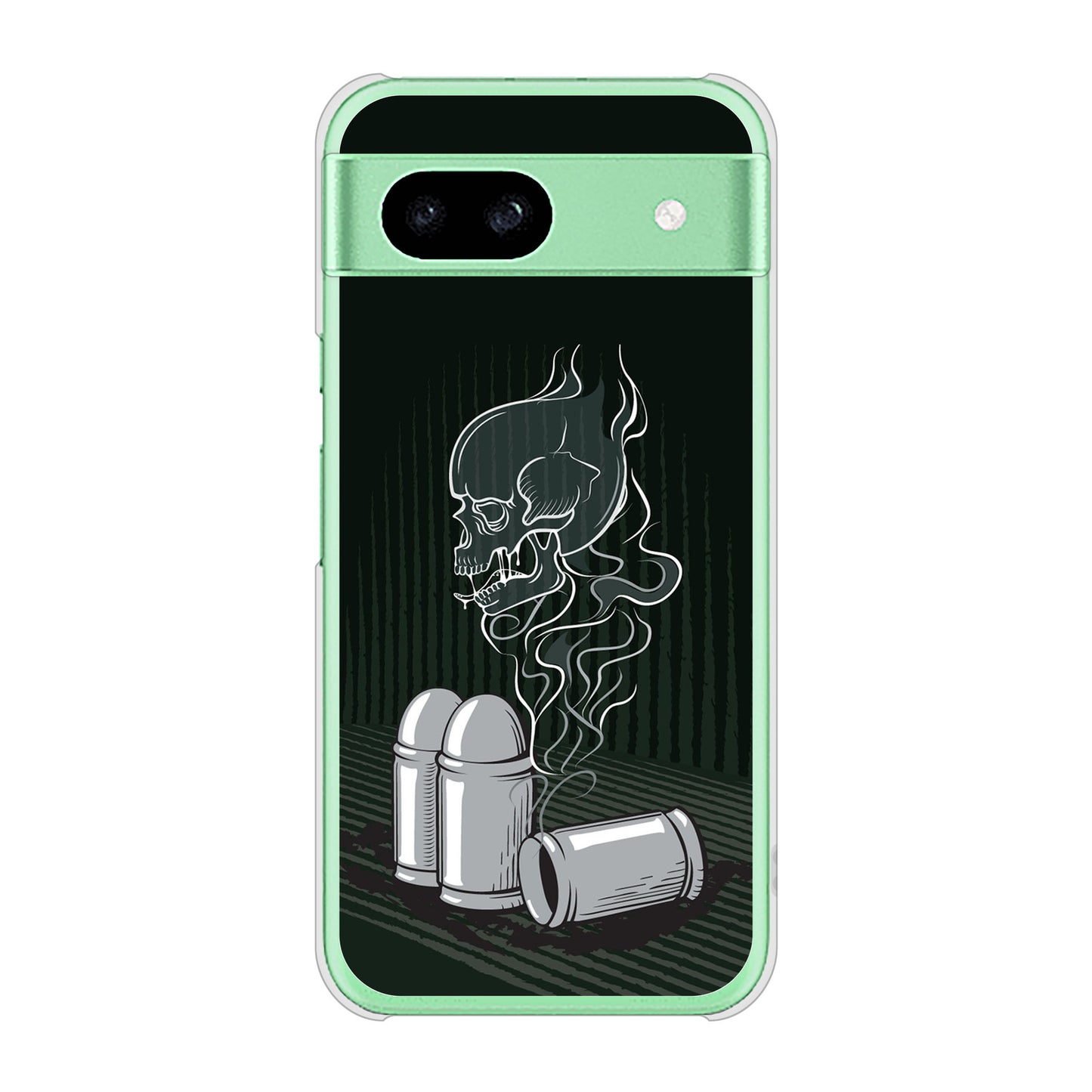 Google Pixel 8a 高画質仕上げ 背面印刷 ハードケース 【481 弾丸】