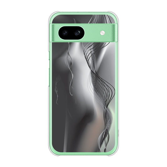 Google Pixel 8a 高画質仕上げ 背面印刷 ハードケース 【566 ボディウォール】