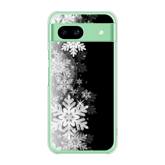 Google Pixel 8a 高画質仕上げ 背面印刷 ハードケース 【603 白銀と闇】