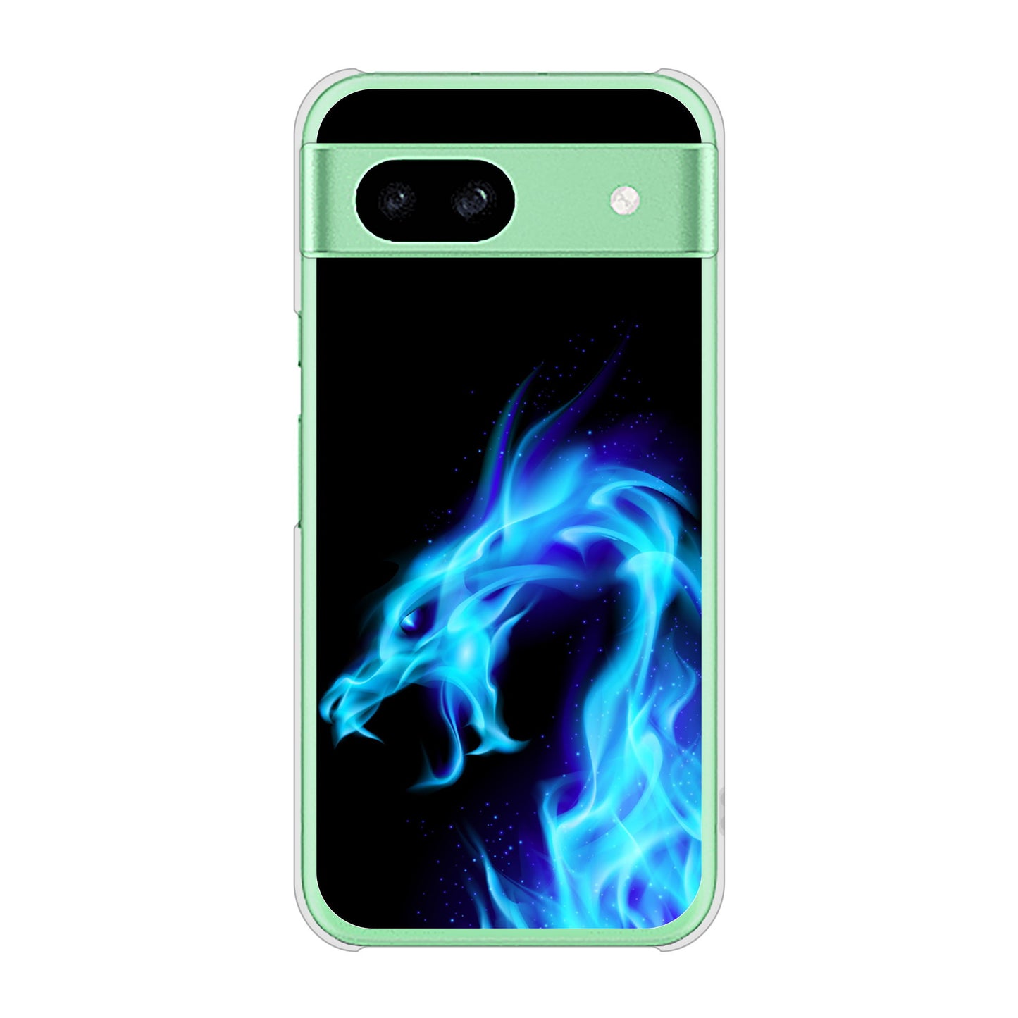 Google Pixel 8a 高画質仕上げ 背面印刷 ハードケースドラゴン