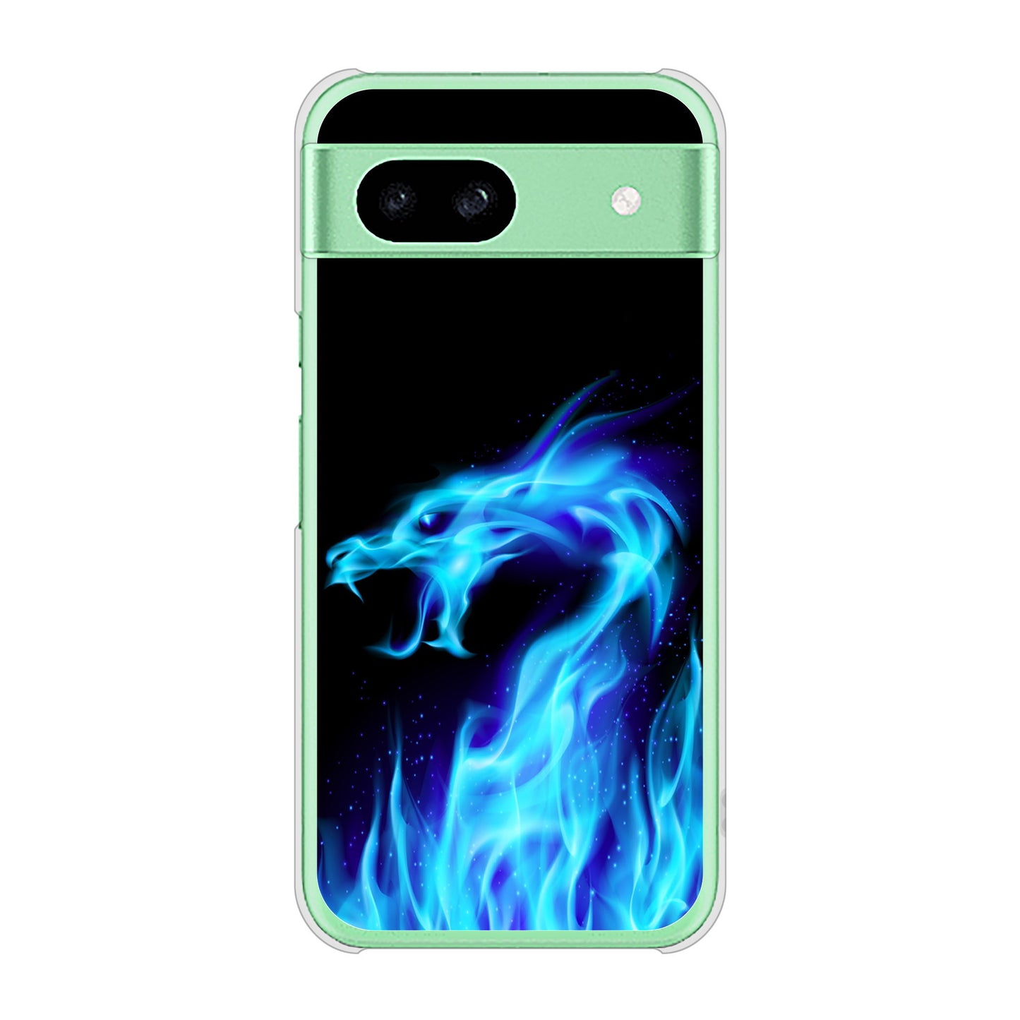 Google Pixel 8a 高画質仕上げ 背面印刷 ハードケースドラゴン