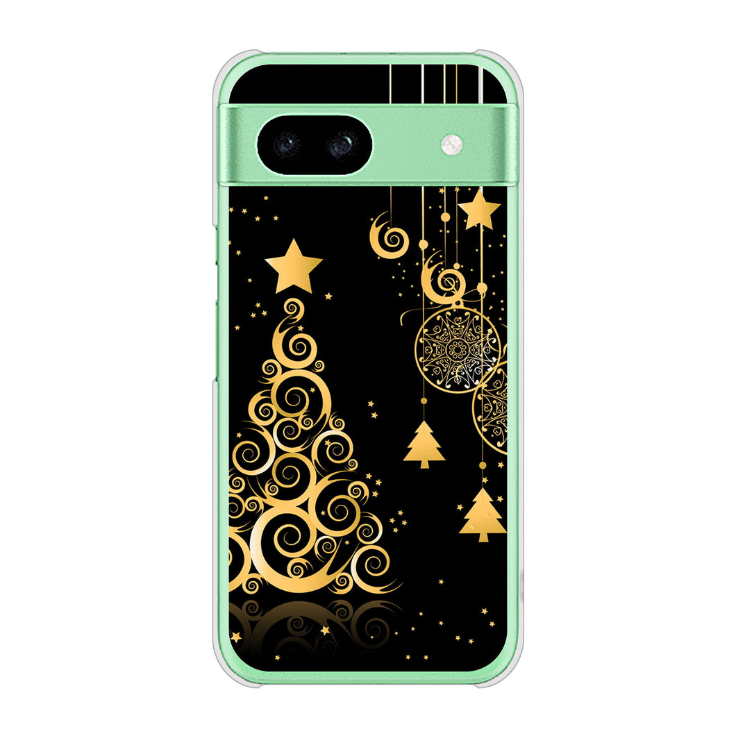 Google Pixel 8a 高画質仕上げ 背面印刷 ハードケースクリスマス