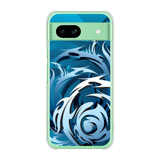 Google Pixel 8a 高画質仕上げ 背面印刷 ハードケース 【731 ドラゴンサークル】
