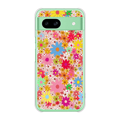 Google Pixel 8a 高画質仕上げ 背面印刷 ハードケースリバティプリント
