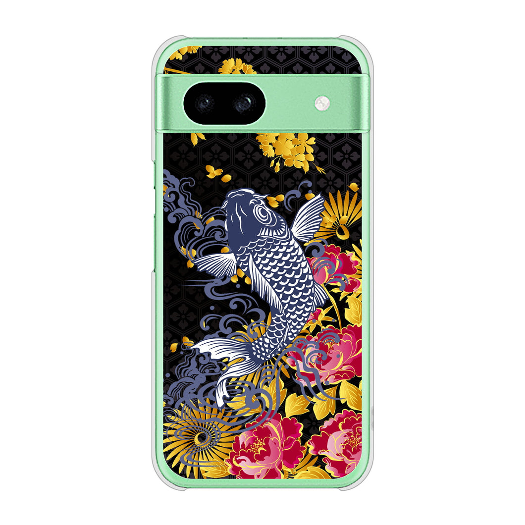 Google Pixel 8a 高画質仕上げ 背面印刷 ハードケース鯉