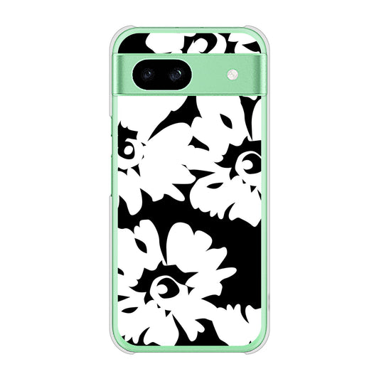 Google Pixel 8a 高画質仕上げ 背面印刷 ハードケース 【1215 モダンフラワー】