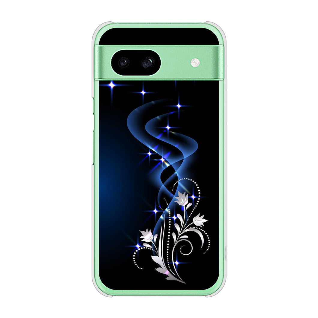 Google Pixel 8a 高画質仕上げ 背面印刷 ハードケース 【1278 華より昇る流れ】