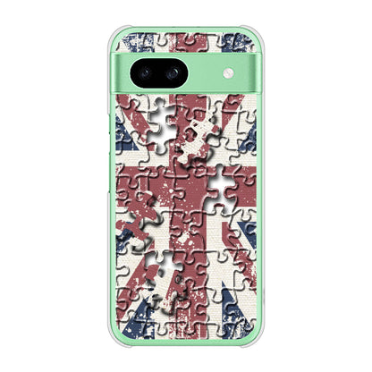 Google Pixel 8a 高画質仕上げ 背面印刷 ハードケースユニオンジャック