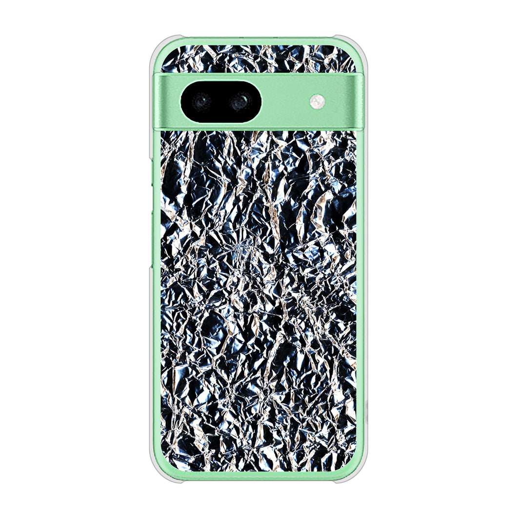 Google Pixel 8a 高画質仕上げ 背面印刷 ハードケース 【EK835 スタイリッシュアルミシルバー】