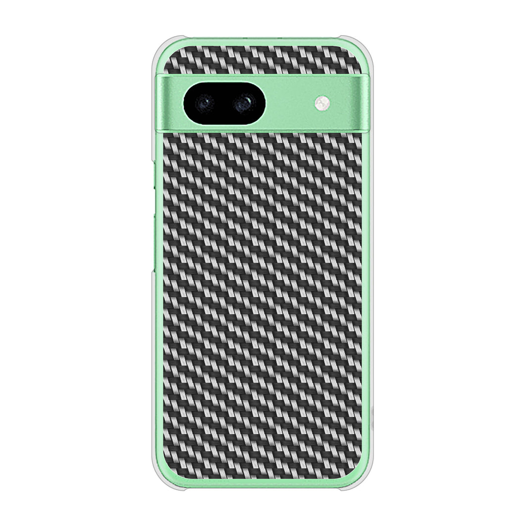 Google Pixel 8a 高画質仕上げ 背面印刷 ハードケースカーボン