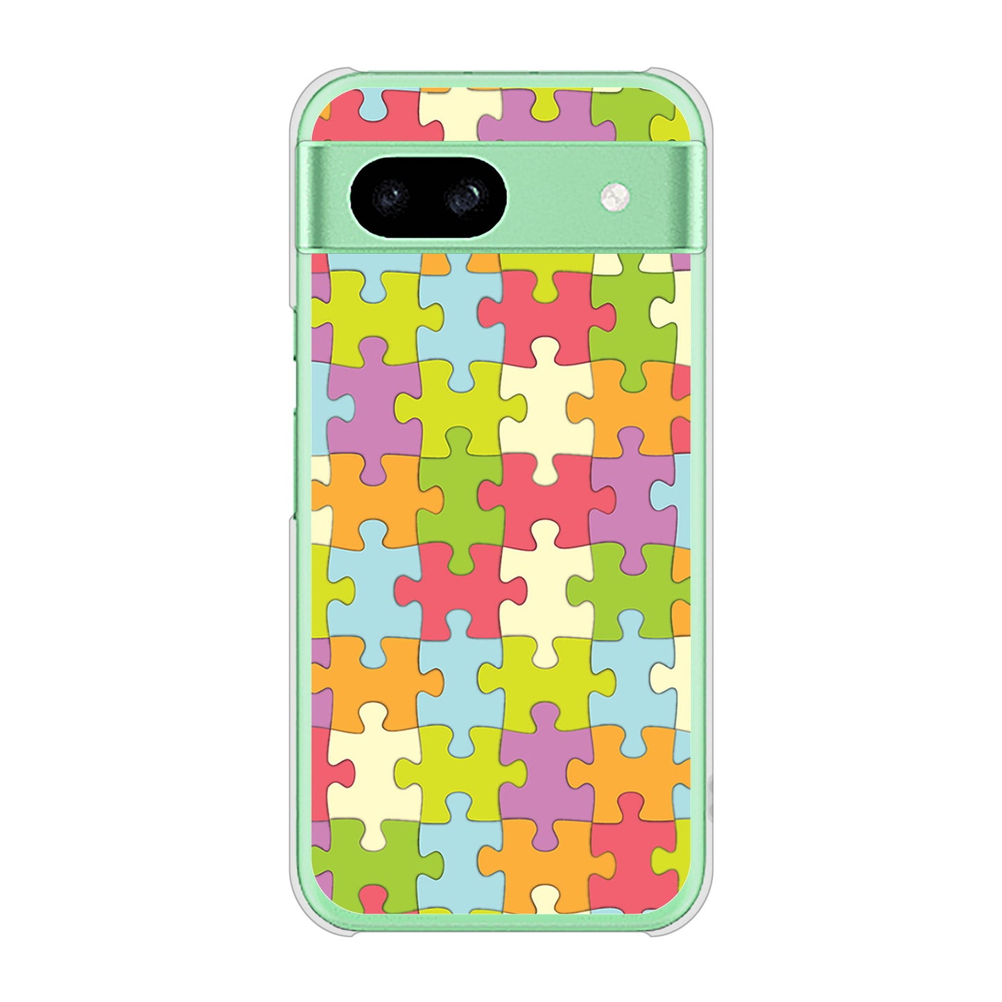 Google Pixel 8a 高画質仕上げ 背面印刷 ハードケースジグソーパズル
