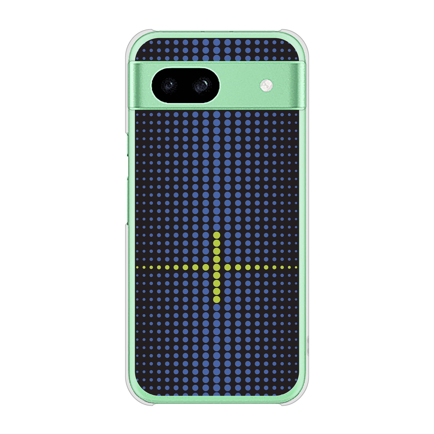 Google Pixel 8a 高画質仕上げ 背面印刷 ハードケース 【IB907 グラデーションドット】